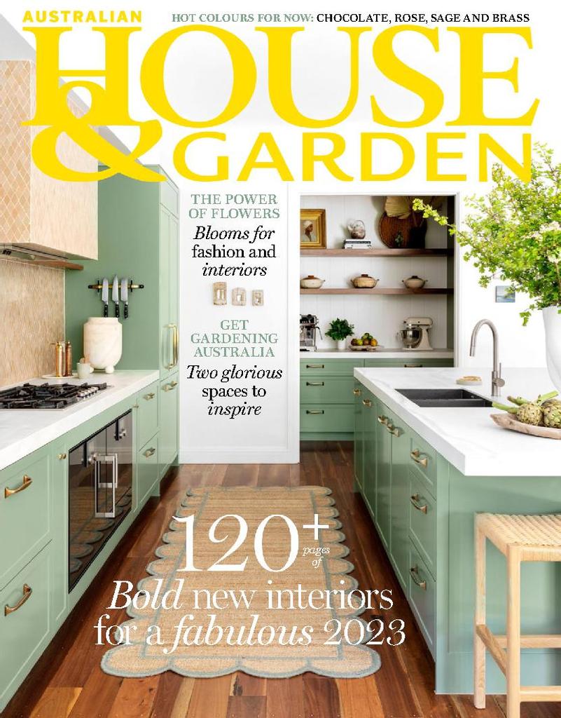 House & Garden 120+ Bold new interiors for 2023 - Article by Pamment Projects