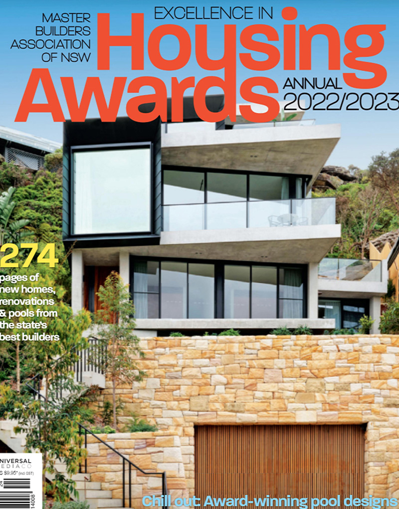 Cover Housing Awards Annual 2022/2023 - Pamment Projects Master Builders Association of NSW